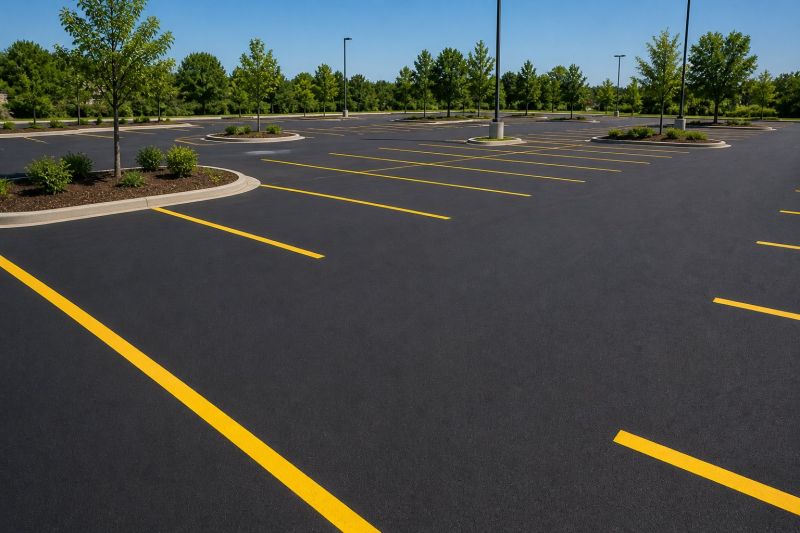 Asphalt Painting in Savannah, GA