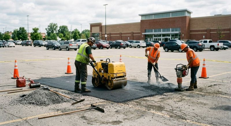 Commercial Paving Repair in San Diego, CA