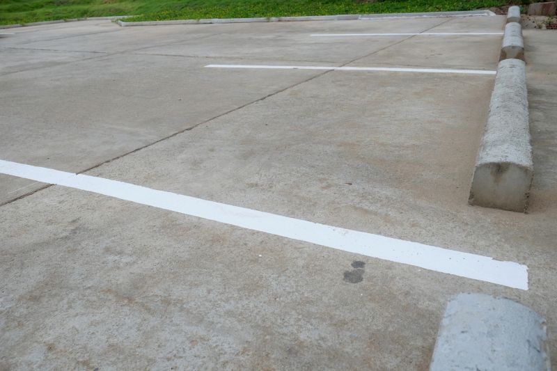 Concrete Parking Lot Striping in Palm Springs, CA
