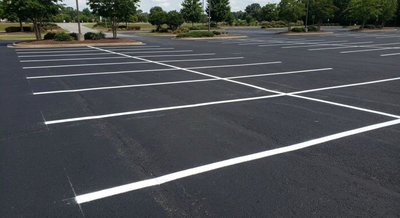 Parking Area Striping in Palm Springs, CA