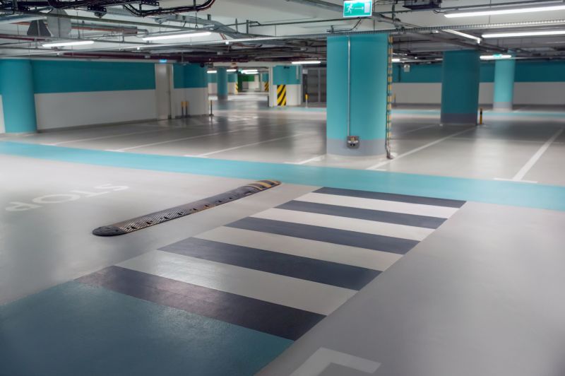 Parking Garage Striping in Savannah, GA