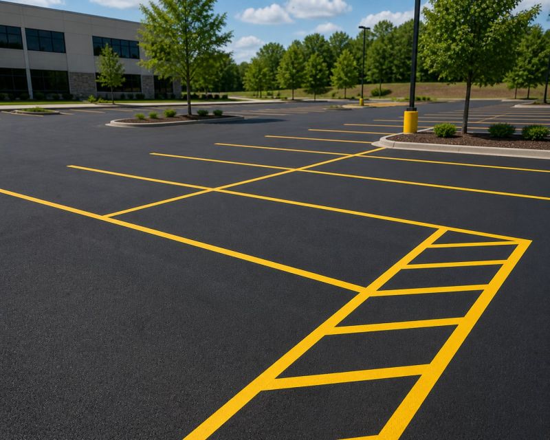Parking Line Painting in Gwinnett County, GA