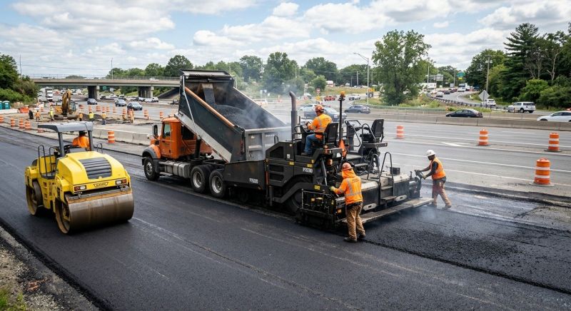 Road Paving Service in Orange County, CA