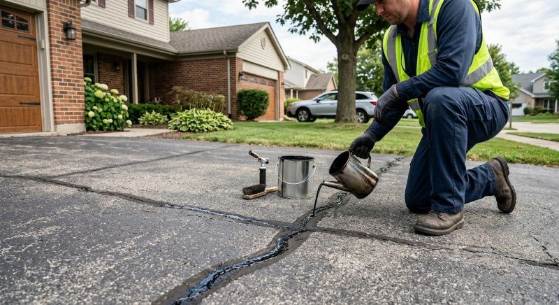 Asphalt Driveway Repair in Los Angeles, CA