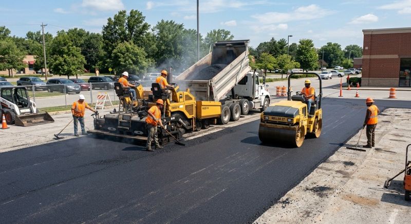 Asphalt Lot Paving in Little Rock, AR