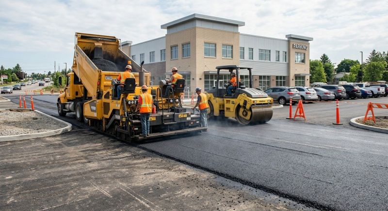 Asphalt Lot Paving in Savannah, GA