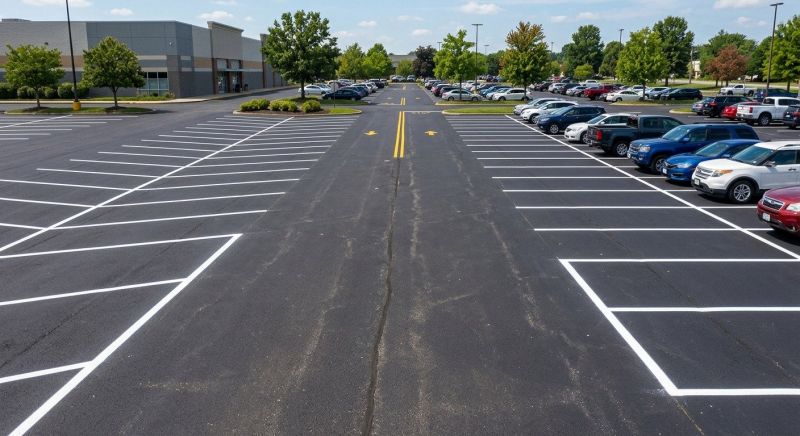 Asphalt Marking in Lawrenceville, GA