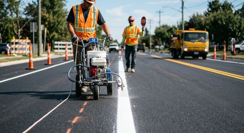 Asphalt Marking in Houston, TX