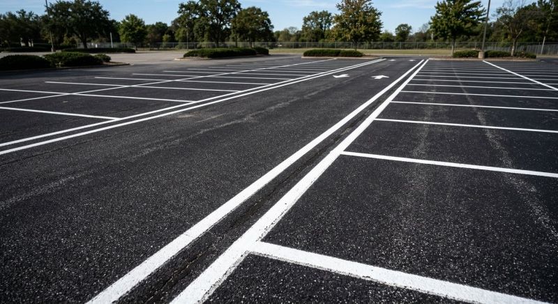 Asphalt Marking in Alpharetta, GA