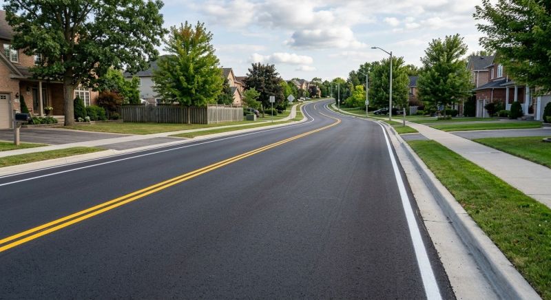 Asphalt Road Installation in Little Rock, AR