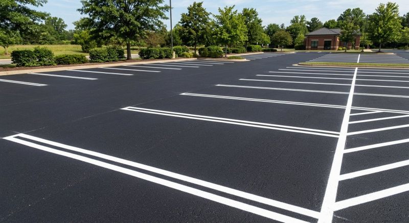 Asphalt Striping in Canton, GA
