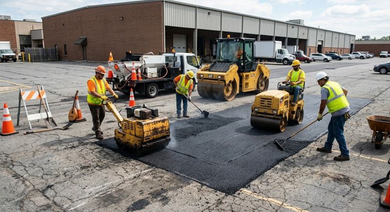Commercial Asphalt Repair in Orange County, CA