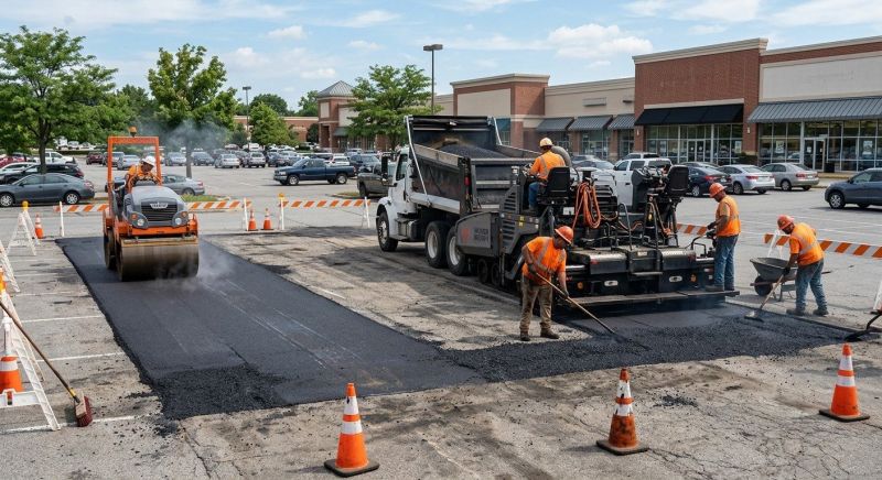 Commercial Pavement Repair in Los Angeles, CA