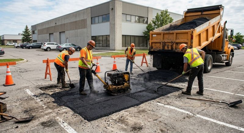 Commercial Paving Repair in Los Angeles, CA