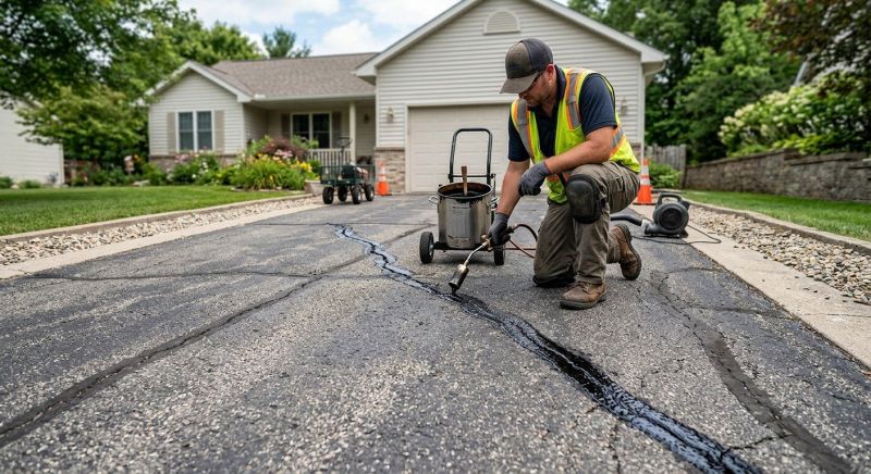 Driveway Blacktop Repair in Los Angeles, CA