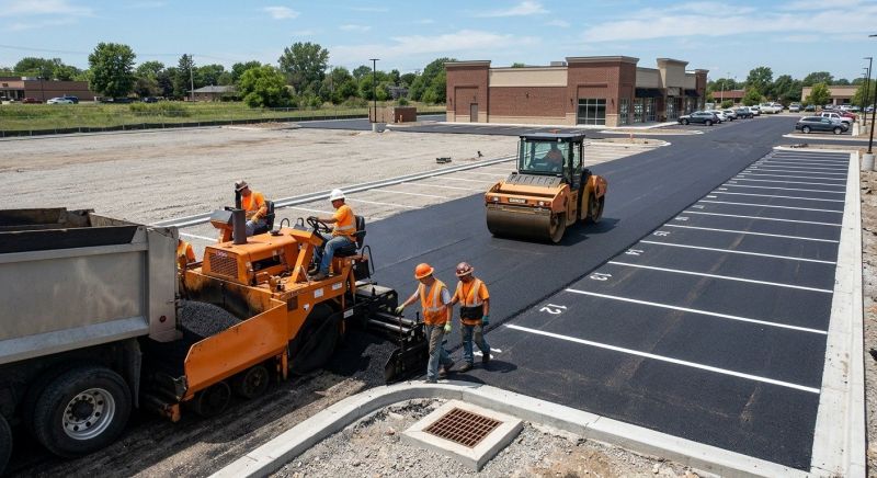 Industrial Asphalt Paving in Orange County, CA