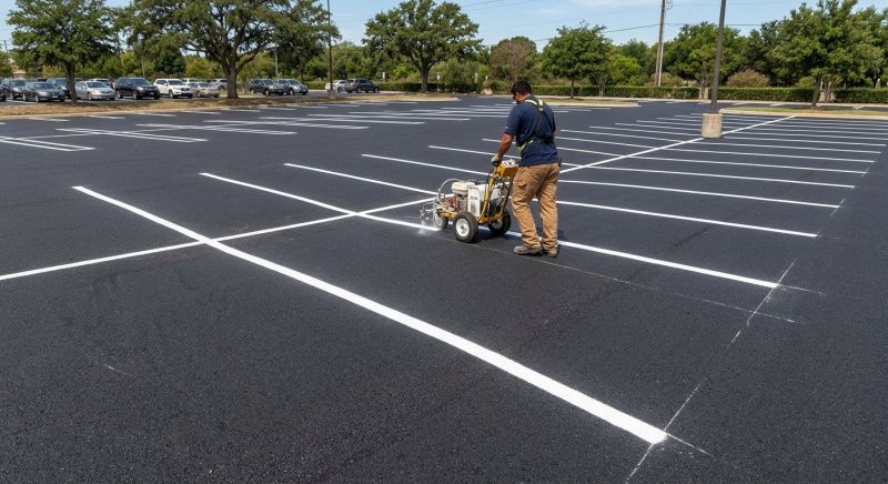 Line Striping Service in Gwinnett County, GA