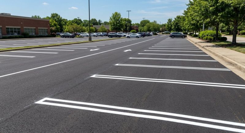 Parking Area Striping in Los Angeles, CA