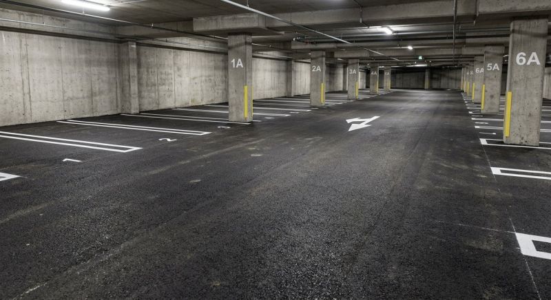 Parking Area Striping in Lawrenceville, GA
