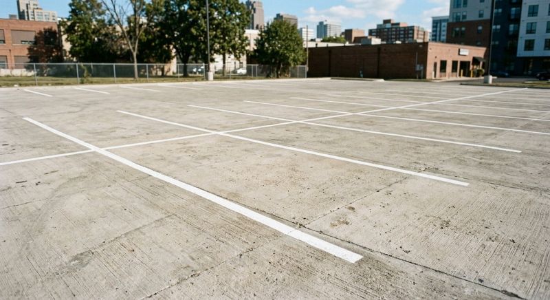Parking Garage Striping in Los Angeles, CA
