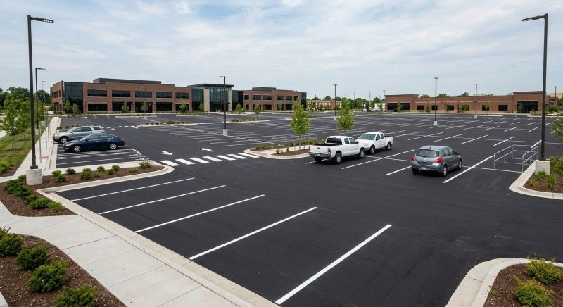 Parking Lot Renovation in Orange County, CA