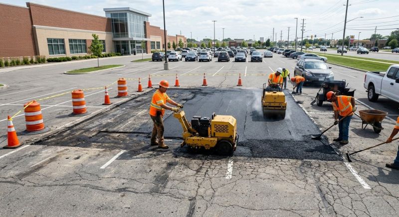 Parking Lot Repair in Hilton Head Island, SC