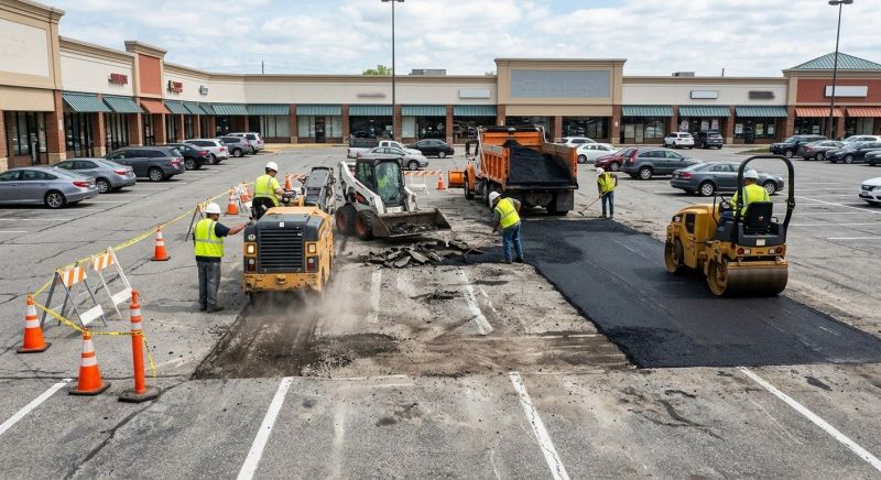 Parking Lot Repair in Pasadena, CA