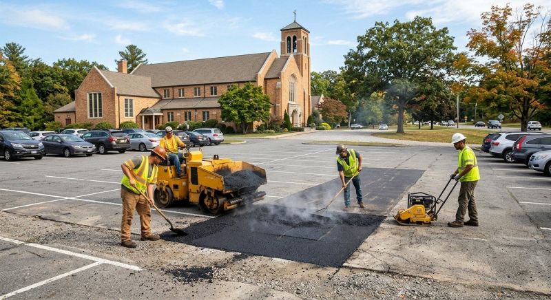 Parking Lot Repair in Los Angeles, CA