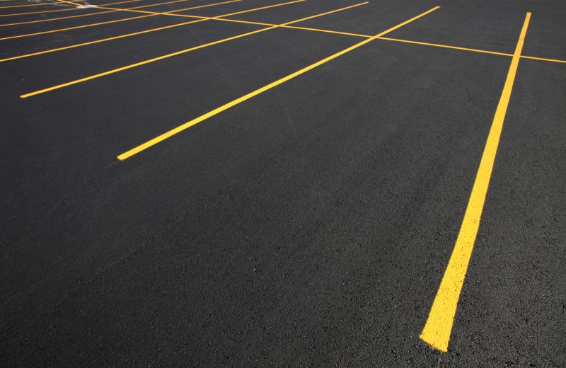 Resurfaced Parking Areas