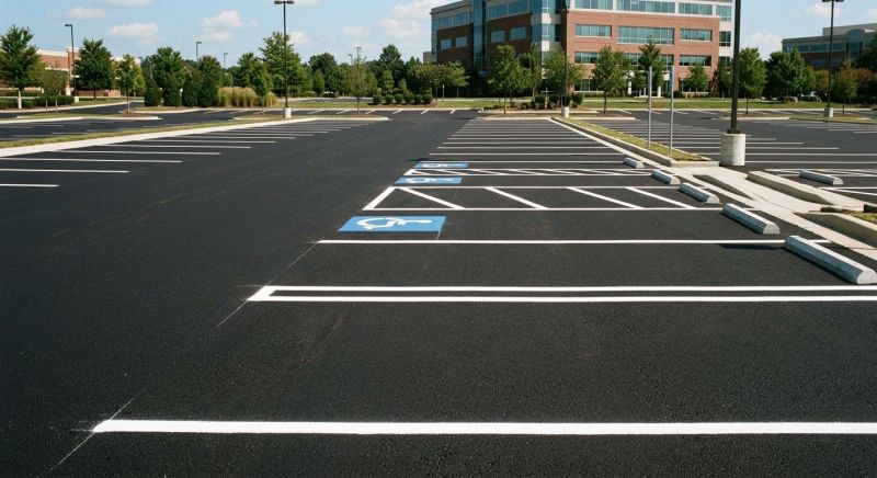 Parking Space Marking in Alpharetta, GA