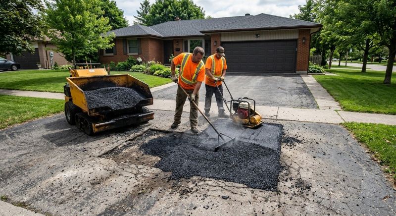 Paved Driveway Repair in Orange County, CA