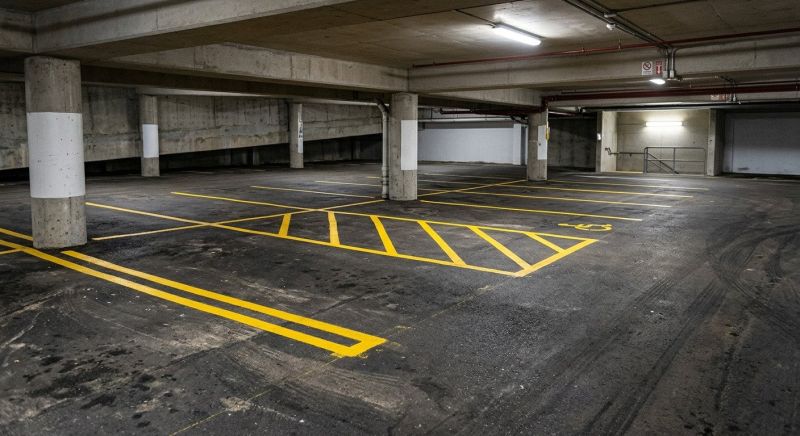 Pavement Striping Service in Palm Springs, CA