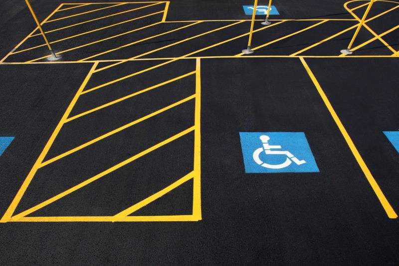Enhance Safety and Traffic Flow with Parking Lot Striping Service!