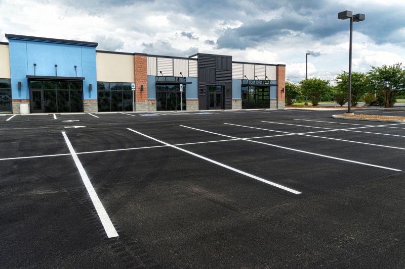 Improve the Appearance of the Parking Lot with Parking Lot Striping Services!